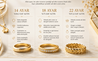 Altın Ayarları Nelerdir 14, 18 ve 22 Ayar Altın Arasındaki Farklar