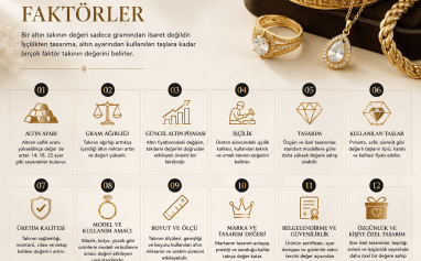 Altın Takıların Değerini Belirleyen Faktörler